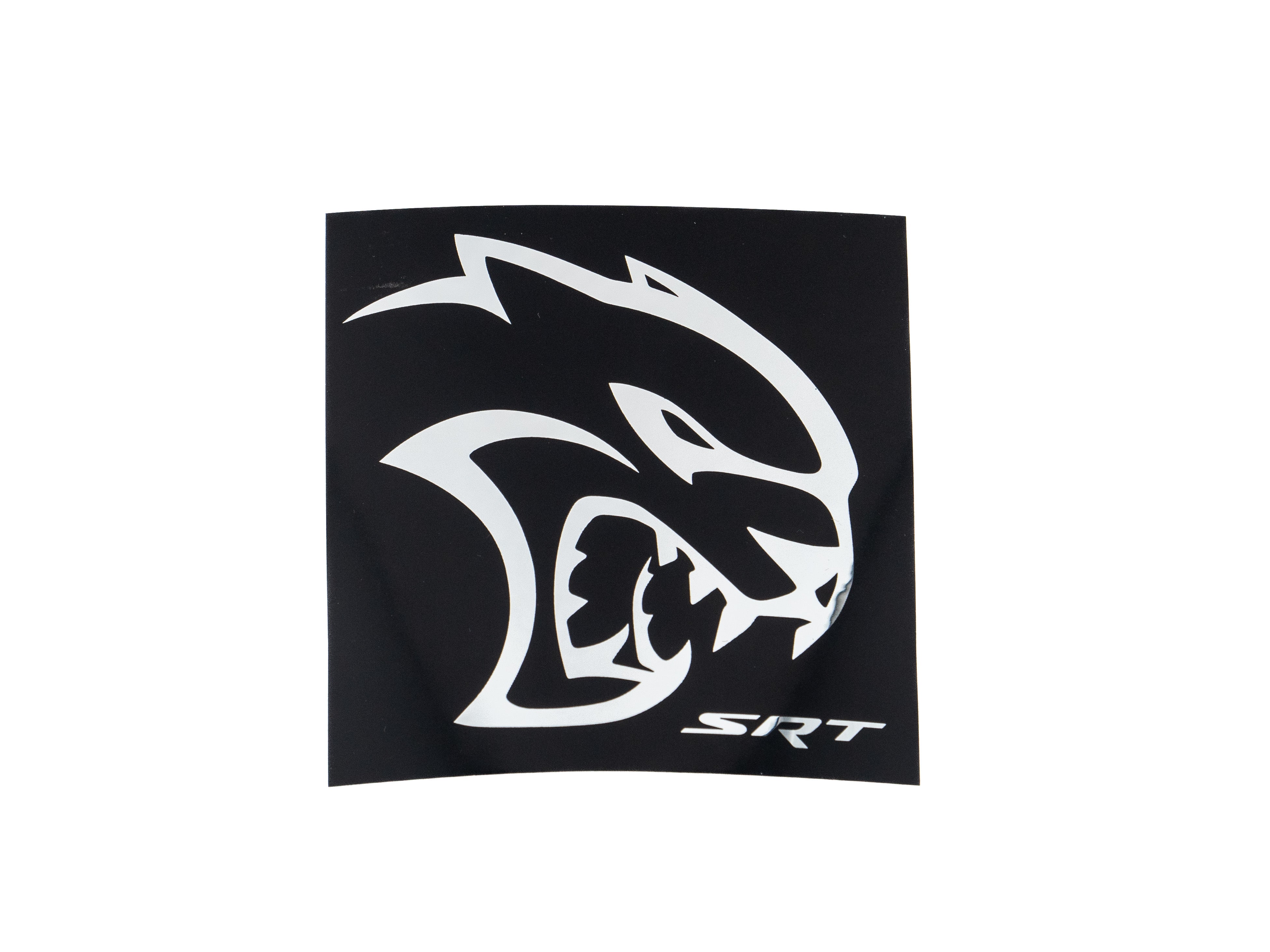 Sticker - Dodge SRT Hellcat - Black Chrome