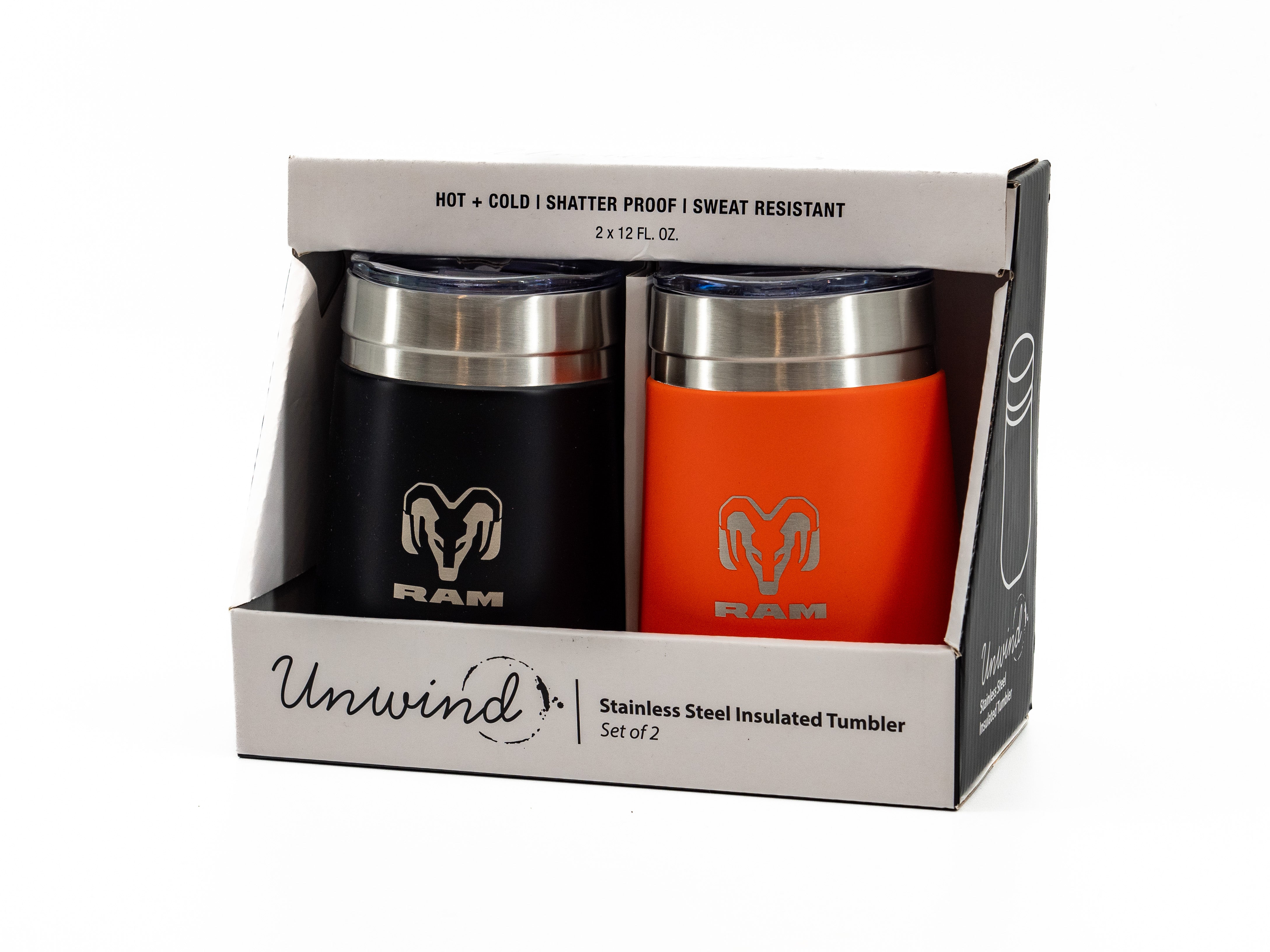 RAM UNWIND TUMBLER 2 PK