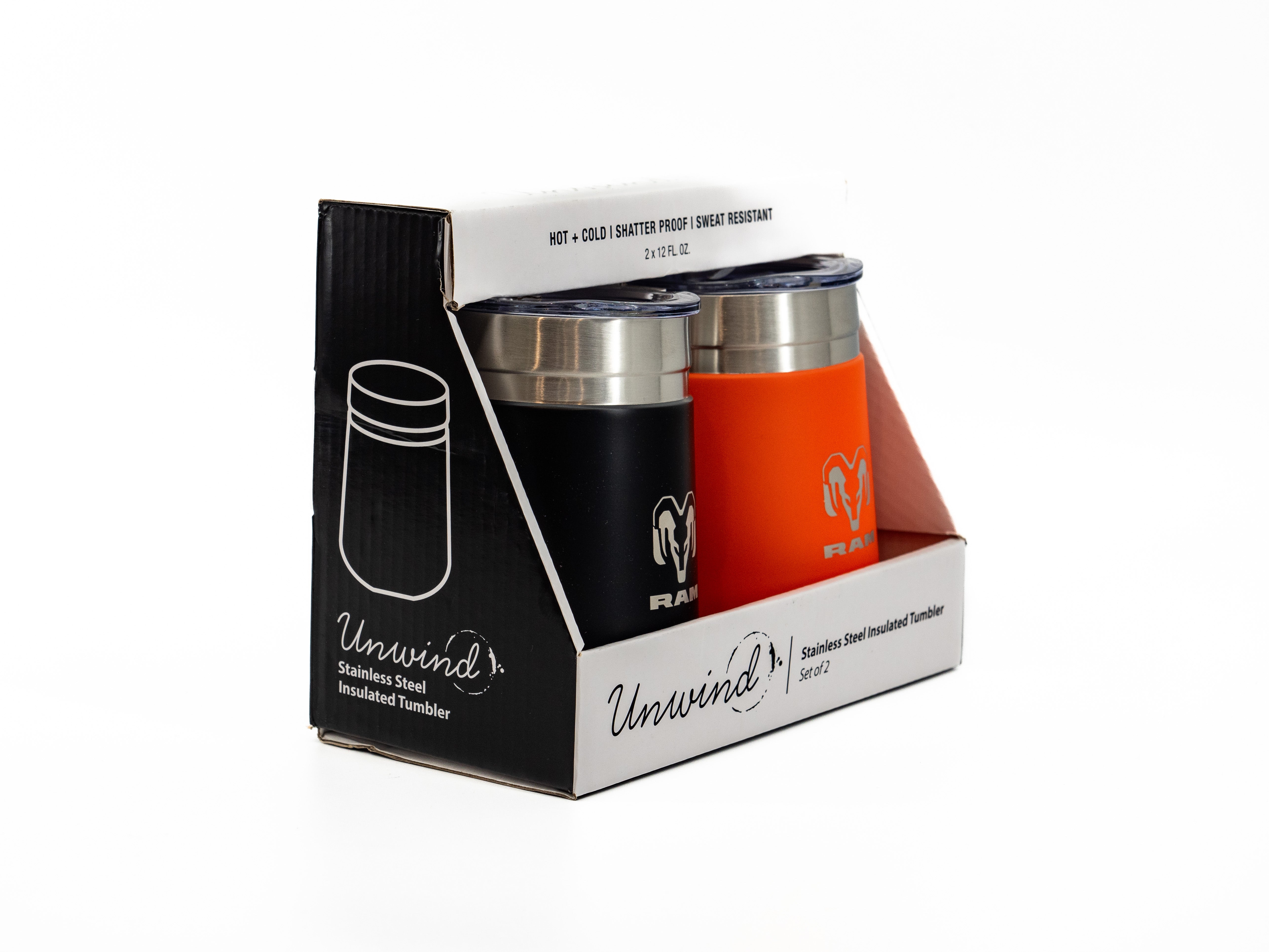 RAM UNWIND TUMBLER 2 PK