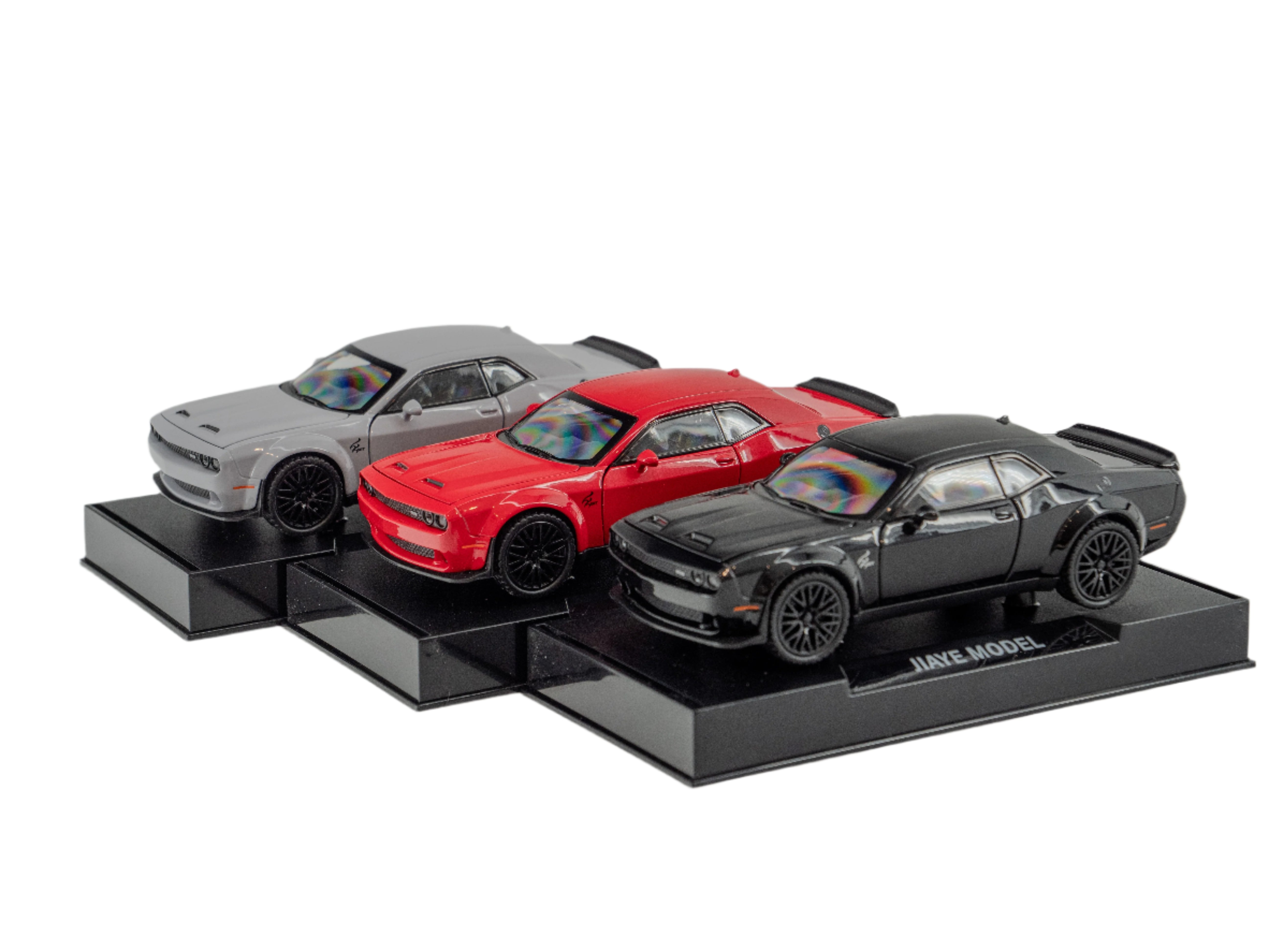 1:32 Dodge Challenger Hellcat Toy Car RED