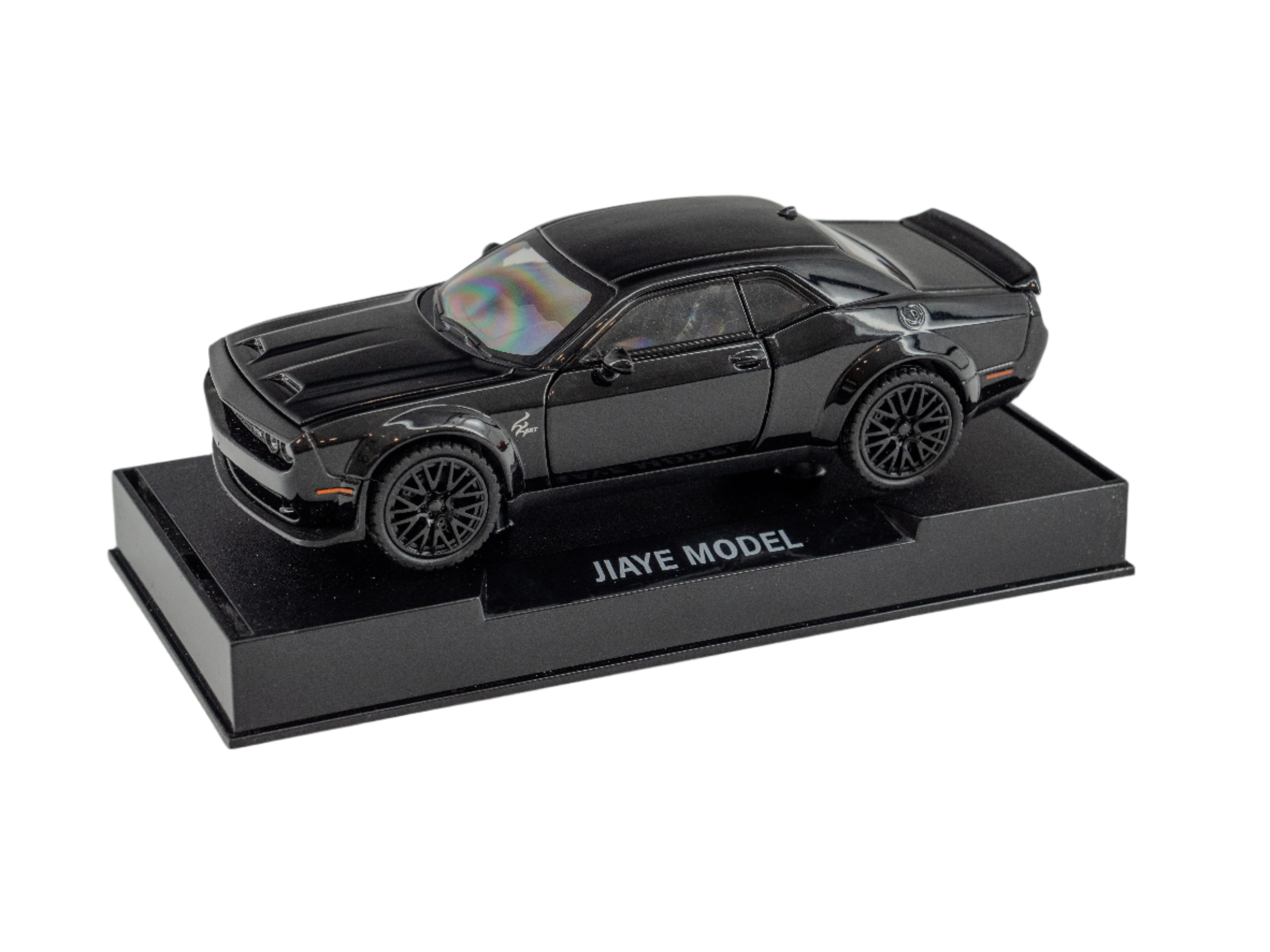 1:32 Dodge Challenger Hellcat Toy Car BLACK