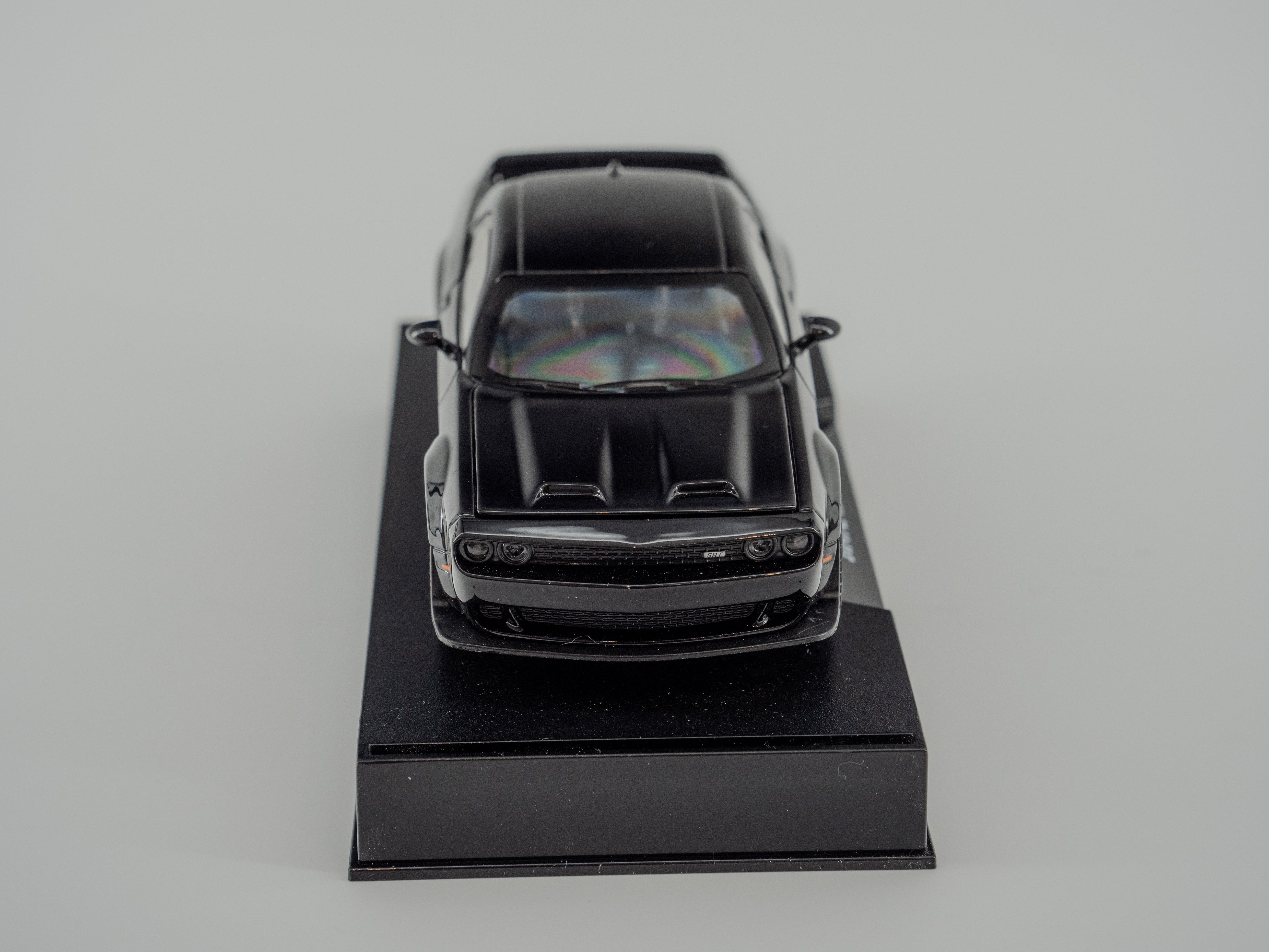 1:32 Dodge Challenger Hellcat Toy Car BLACK