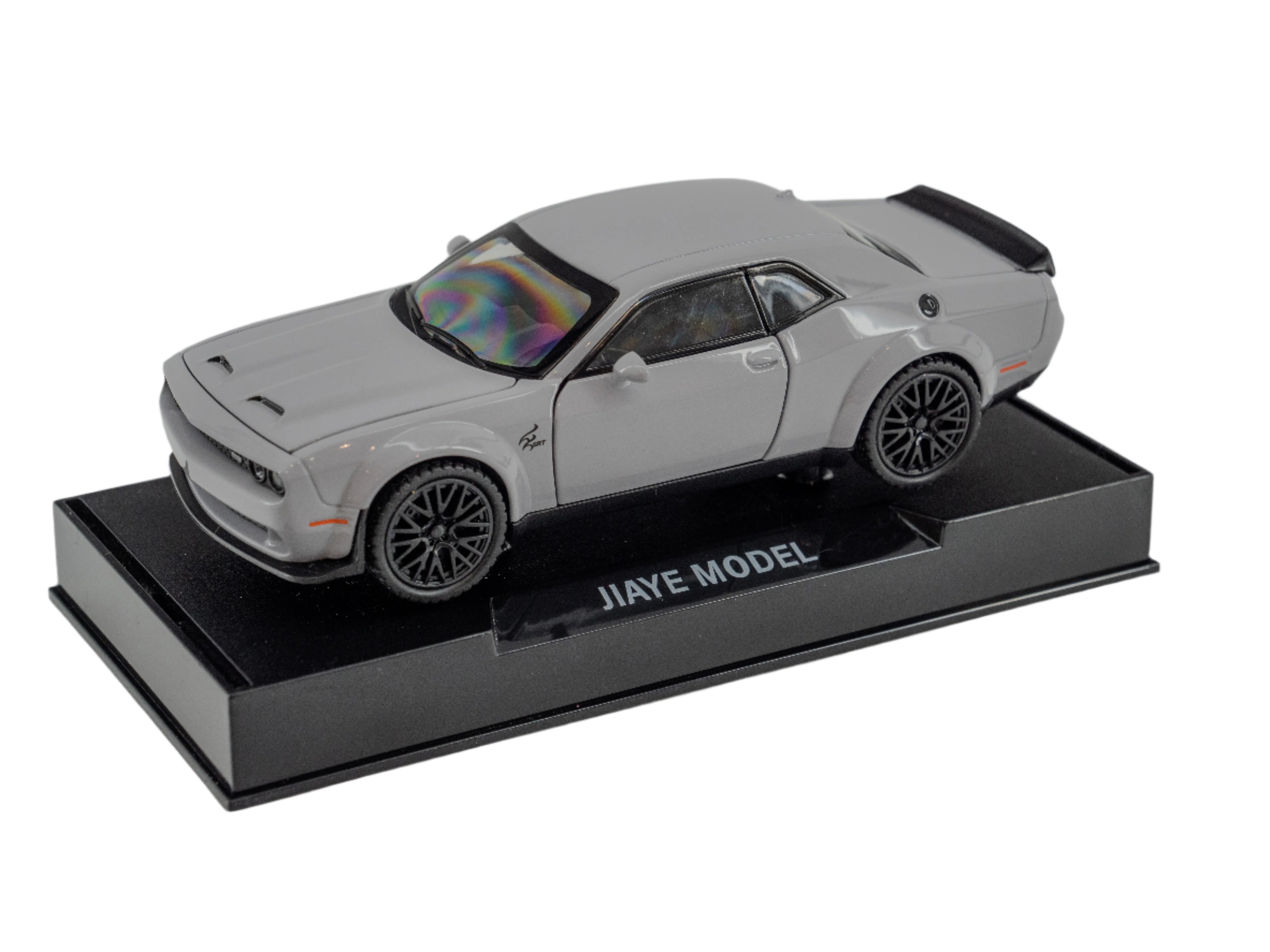 1:32 Dodge Challenger Hellcat Toy Car GREY