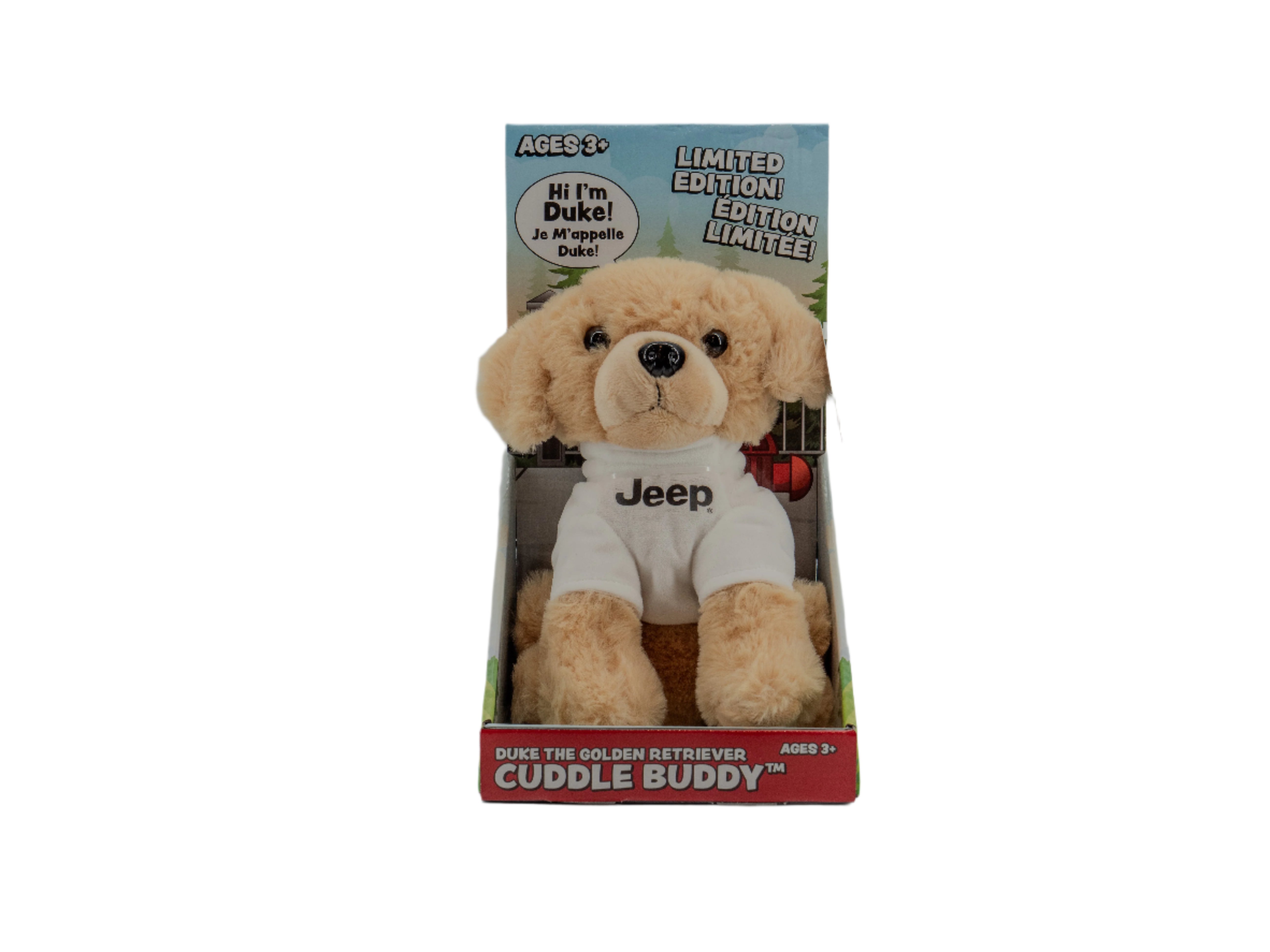 DUKE CUDDLE BUDDY – GOLDEN RETRIEVER JEEP DOG