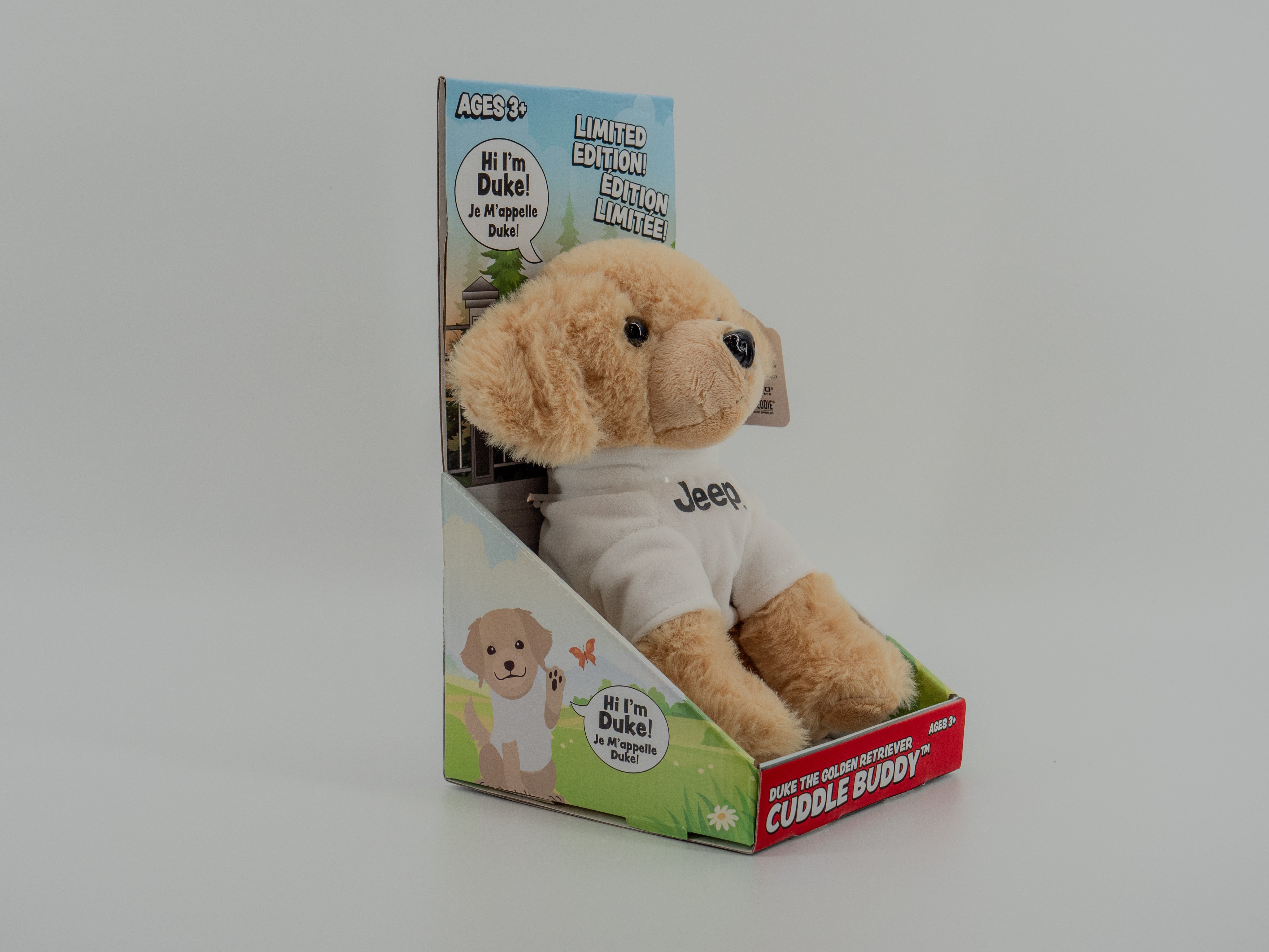 DUKE CUDDLE BUDDY – GOLDEN RETRIEVER JEEP DOG