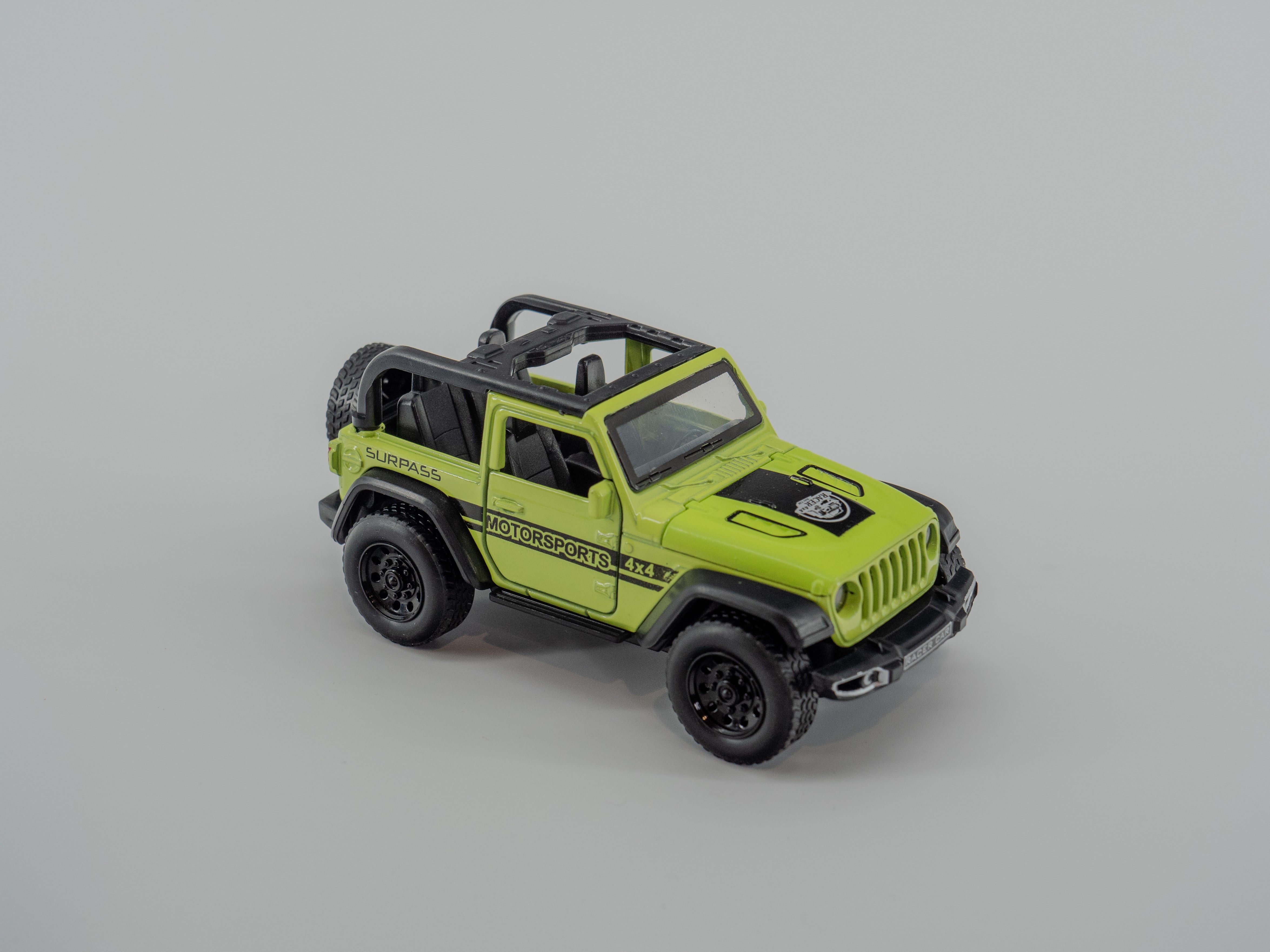 1/32 Wrangler Alloy Diecast Pull Back Model Car GREEN