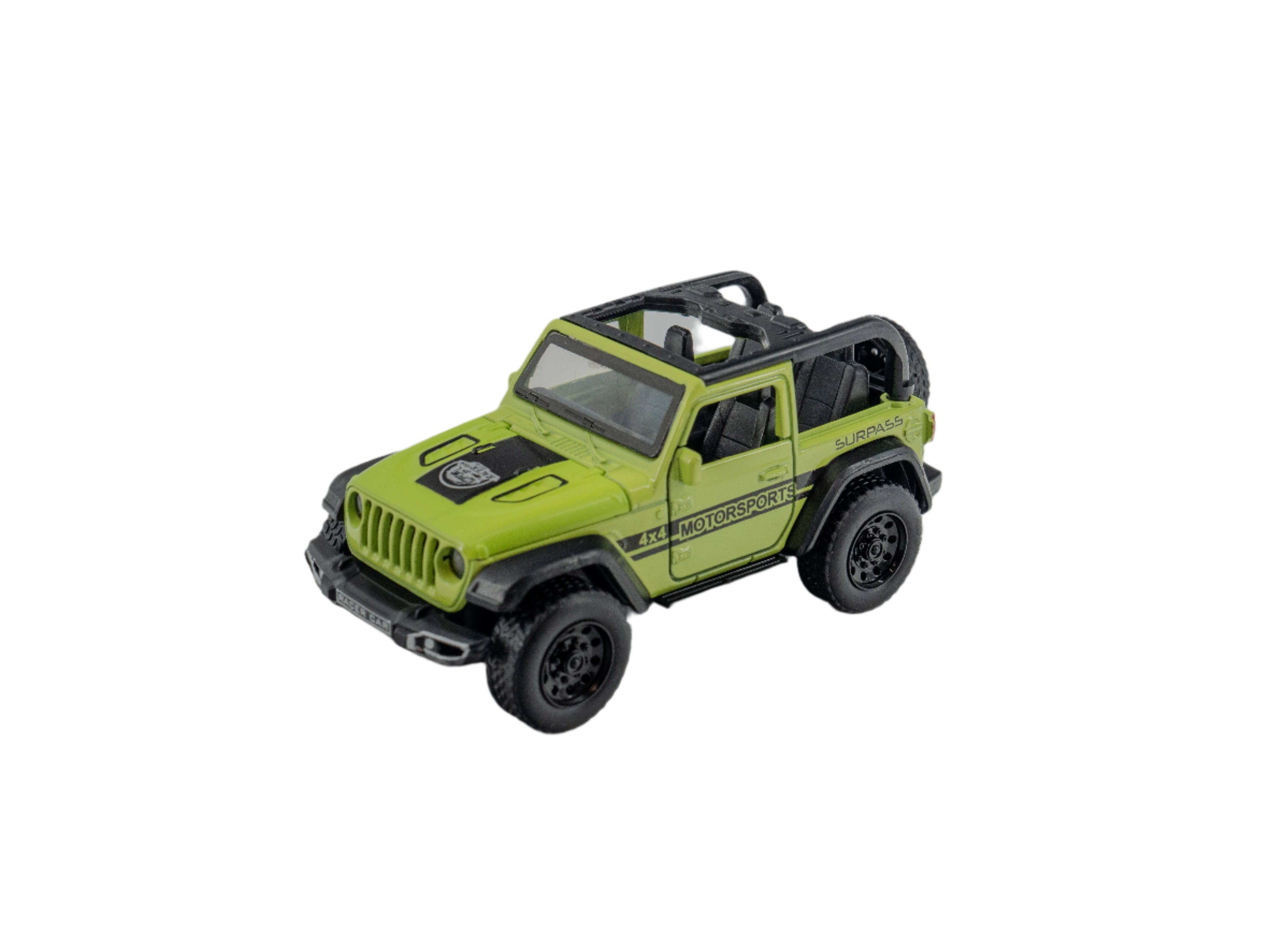 1/32 Wrangler Alloy Diecast Pull Back Model Car GREEN