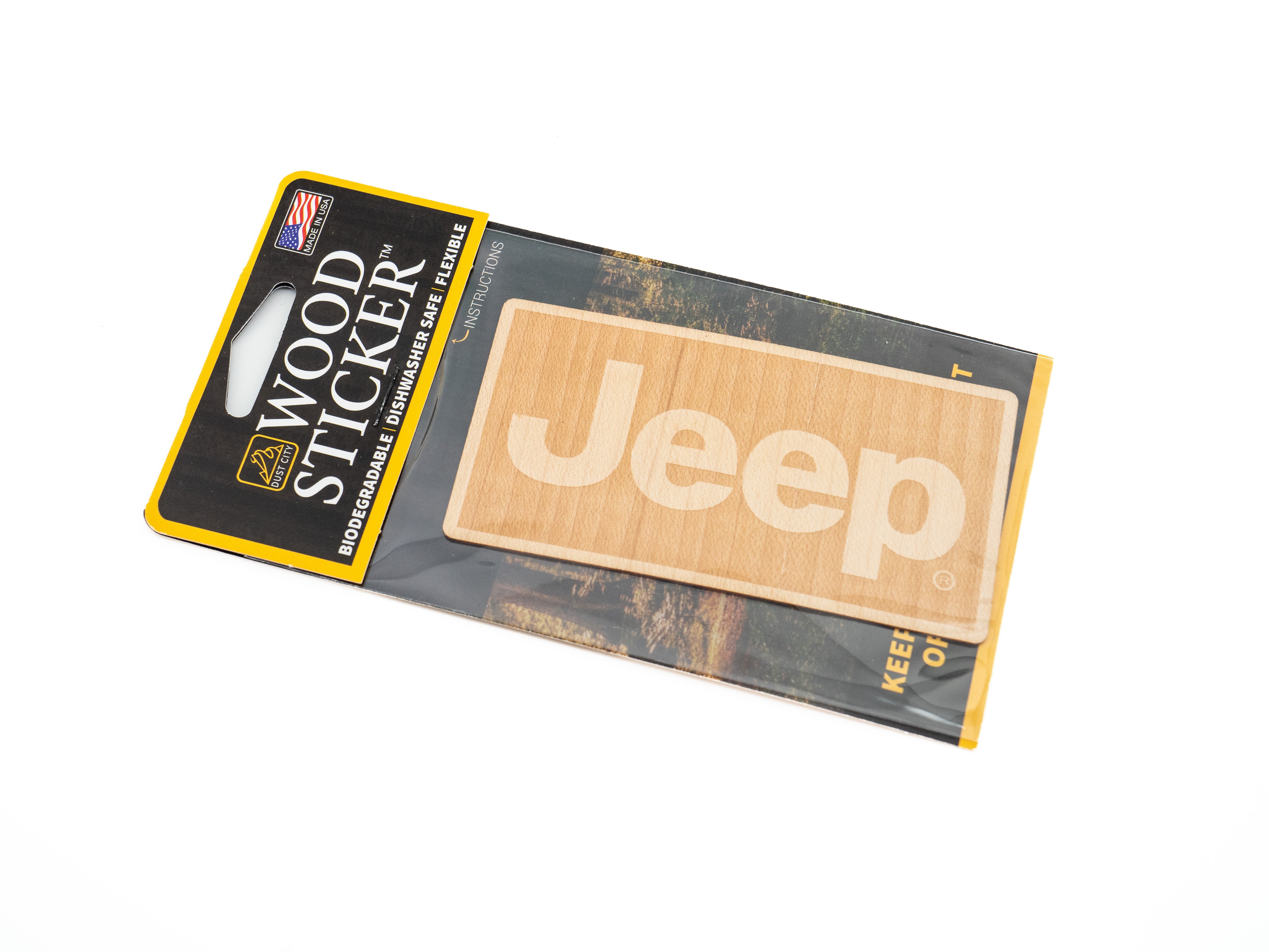 JEEP WOOD DECAL