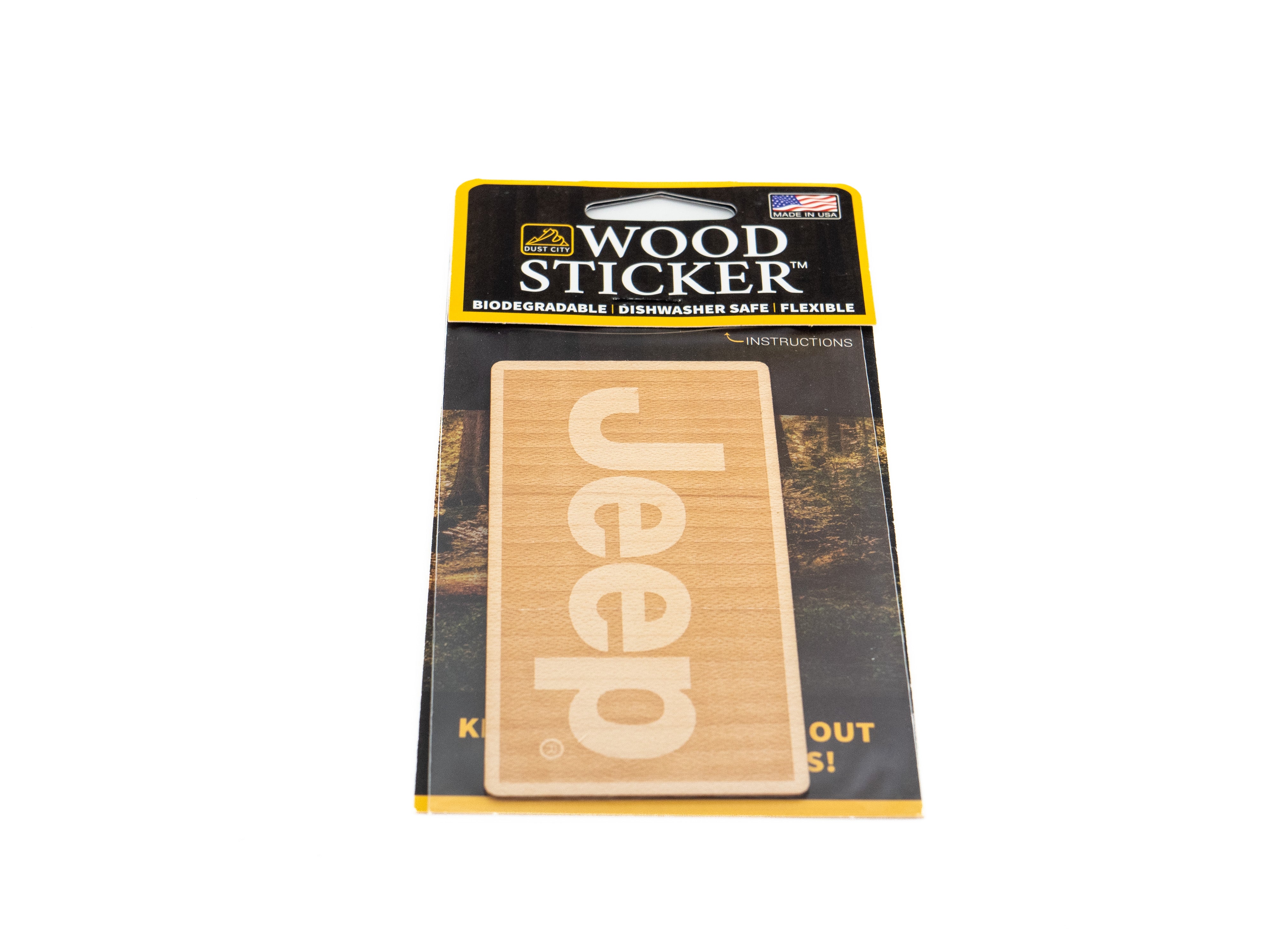 JEEP WOOD DECAL