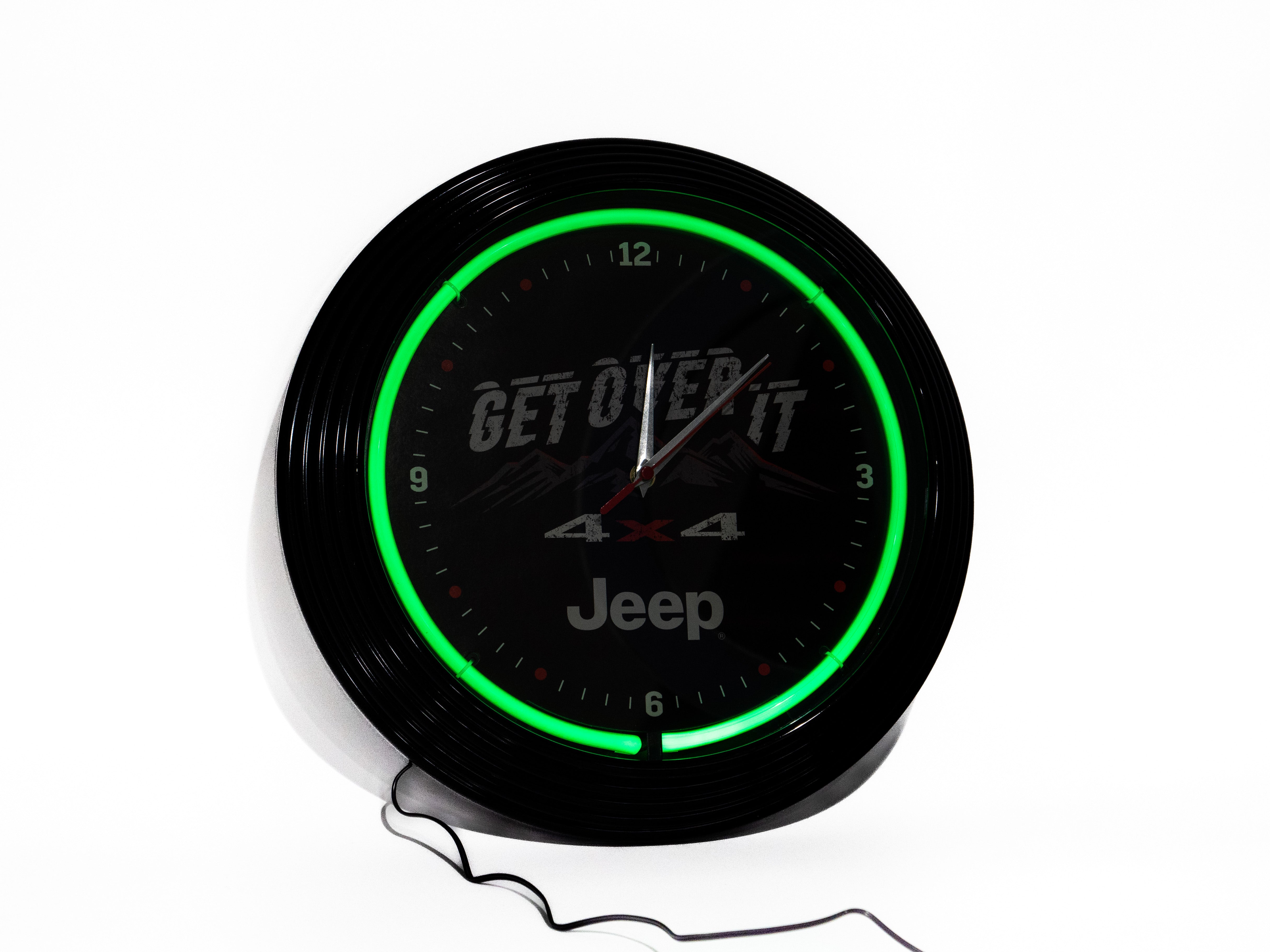 Jeep® Logo Neon Clock