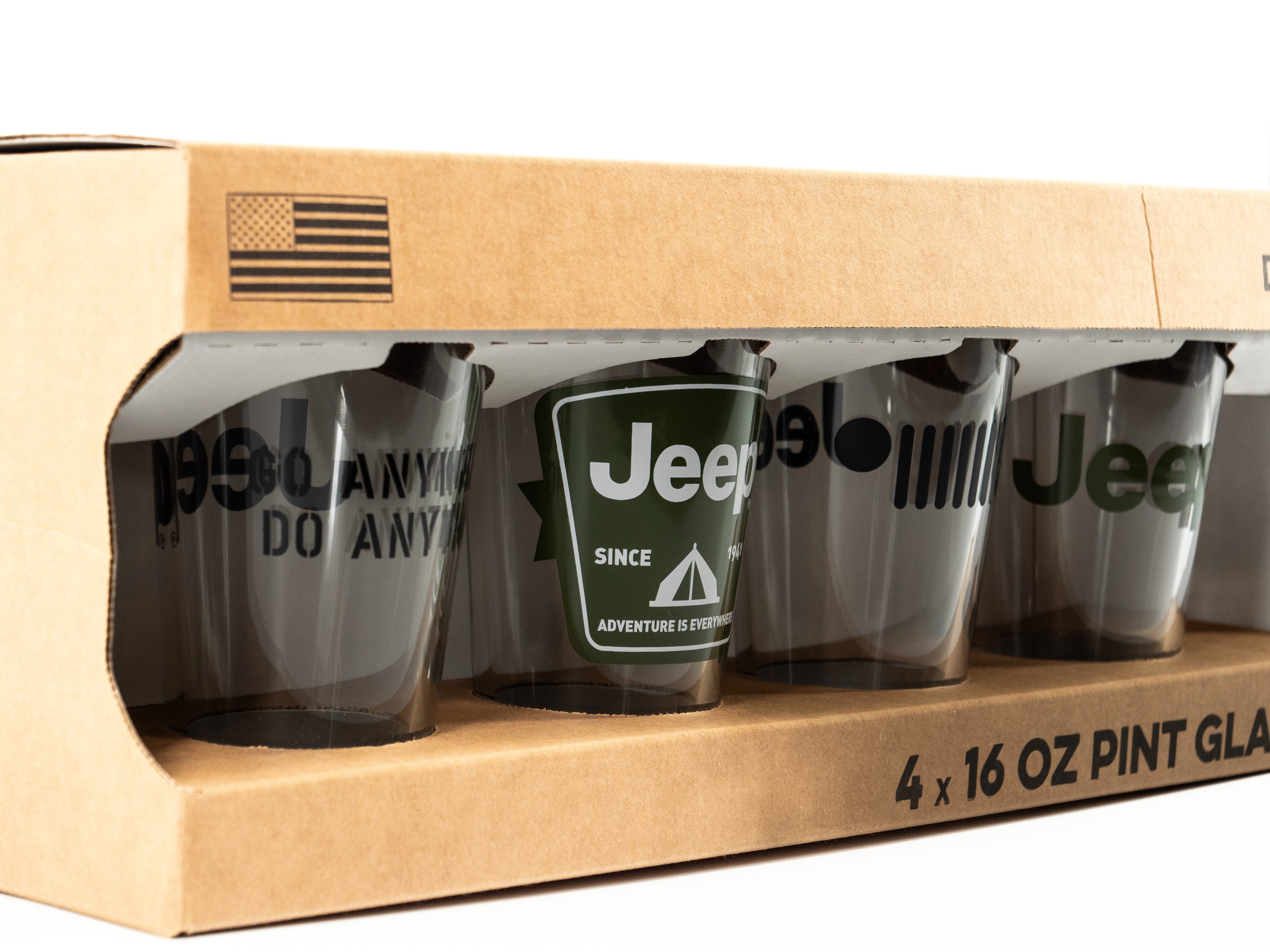 JEEP PINT GLASS SET