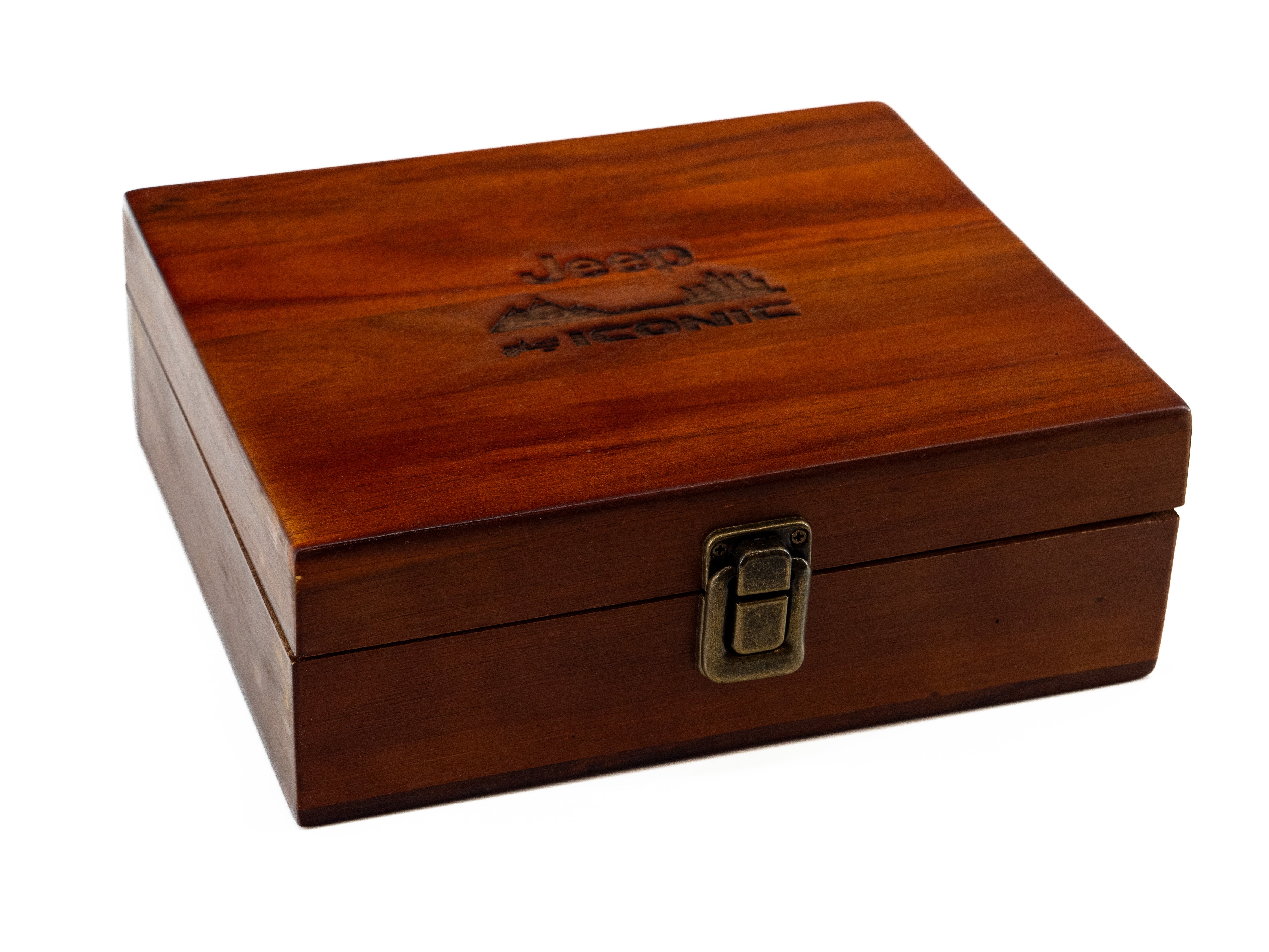 WOOD/METAL WINE SET