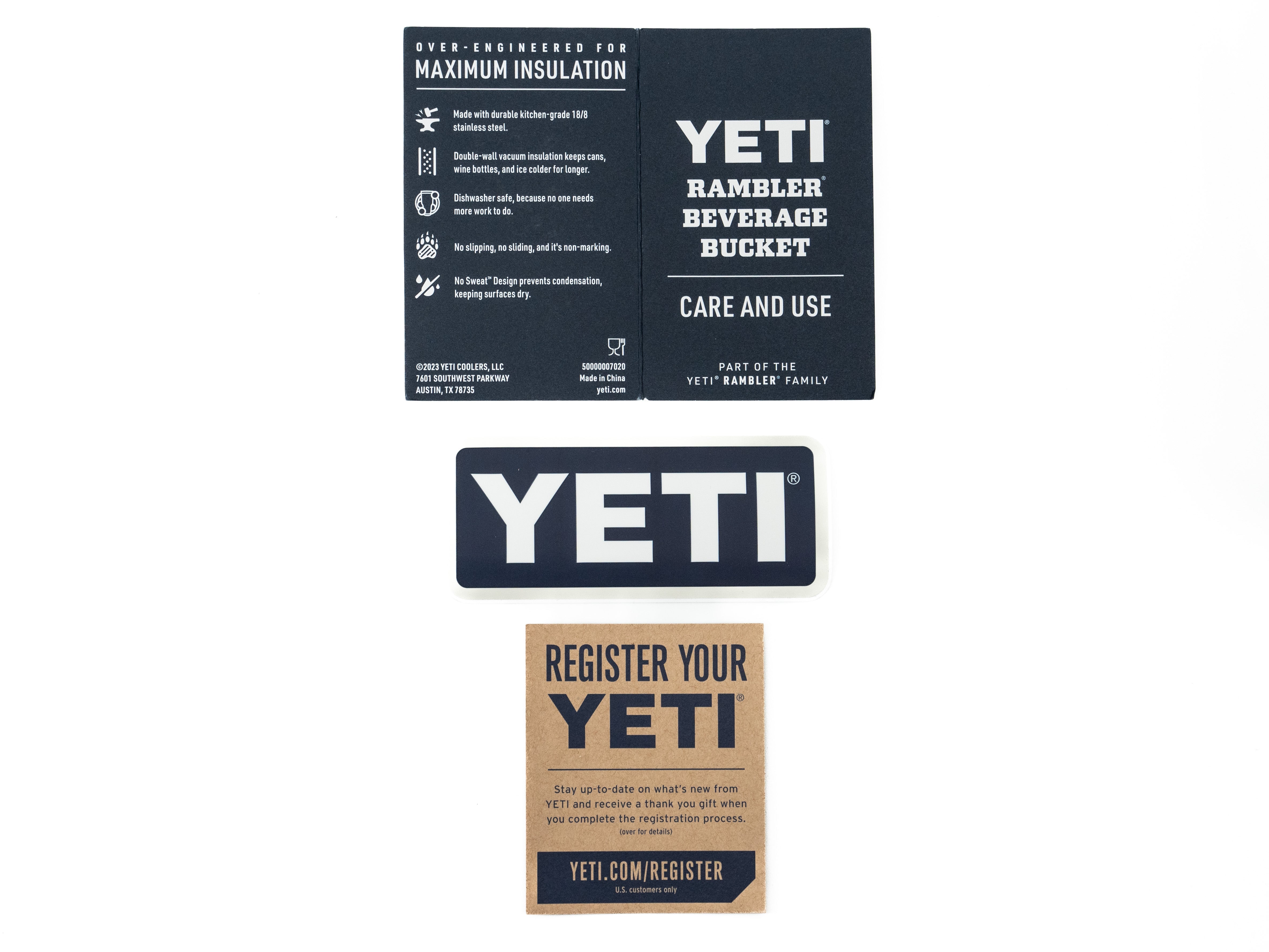 YETI RAMBLER BUCKET