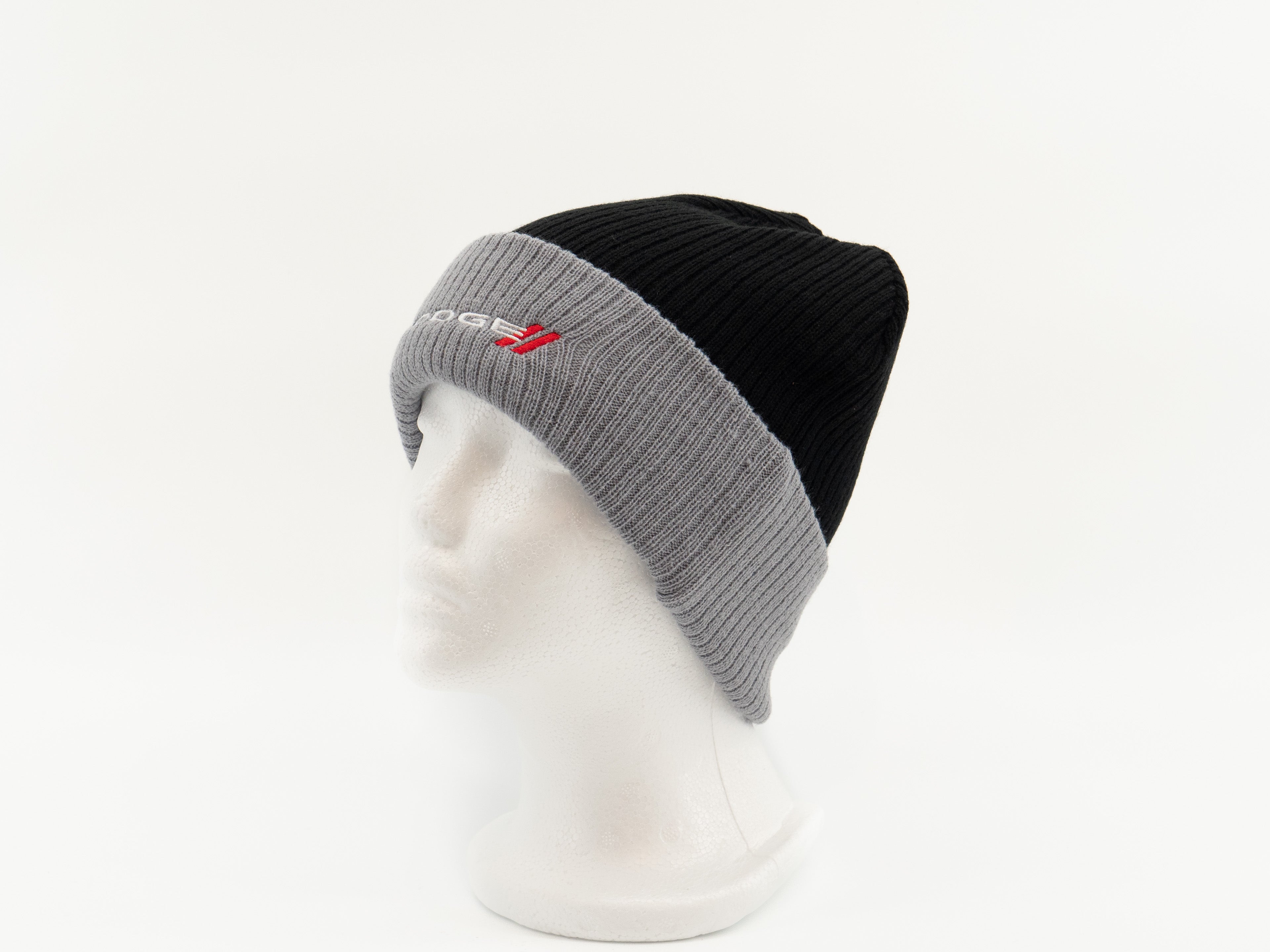KNIT FLIP BEANIE BLA