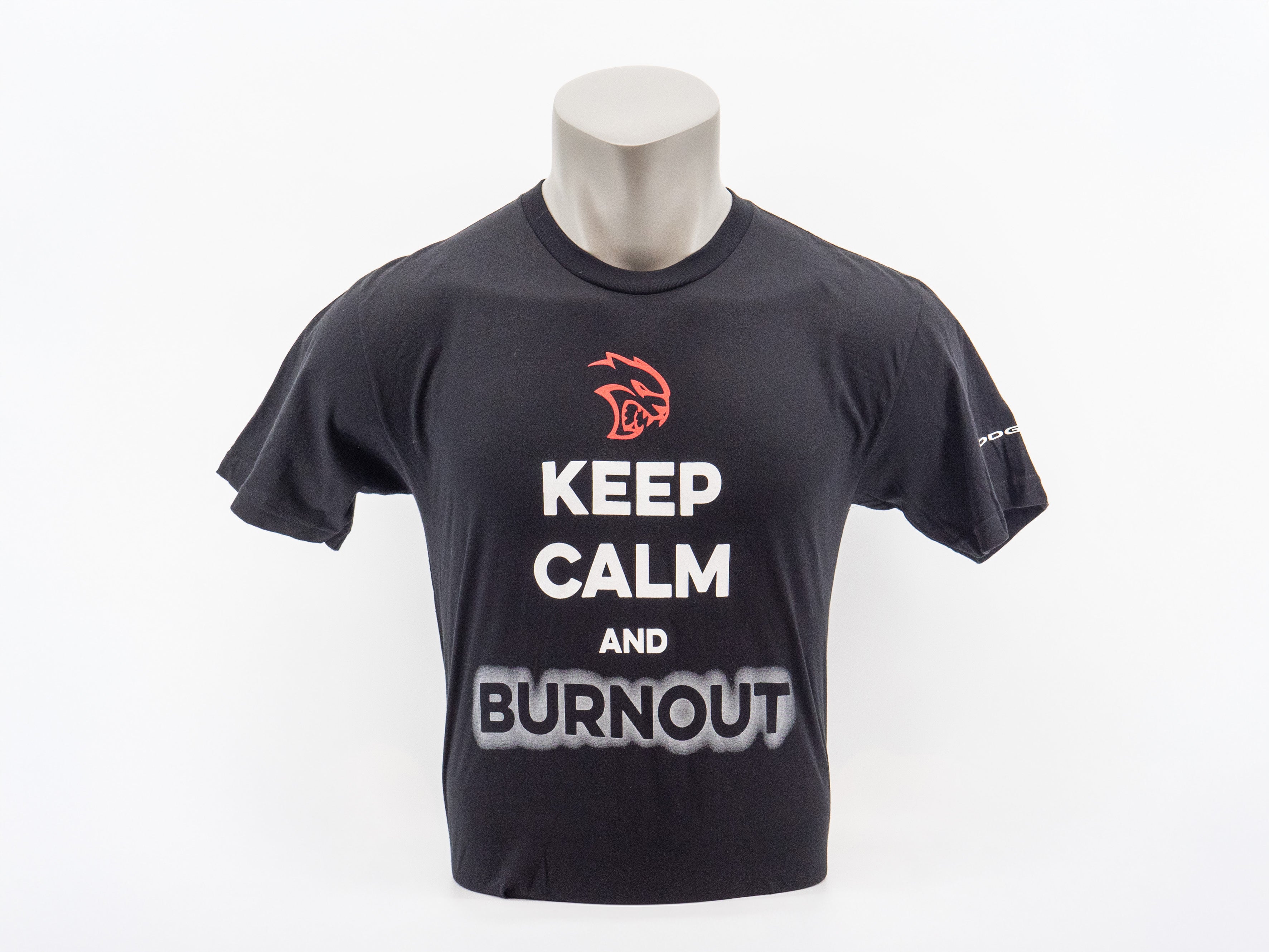 Dodge SRT Hellcat “Keep Calm and Burnout” T-shirt Large