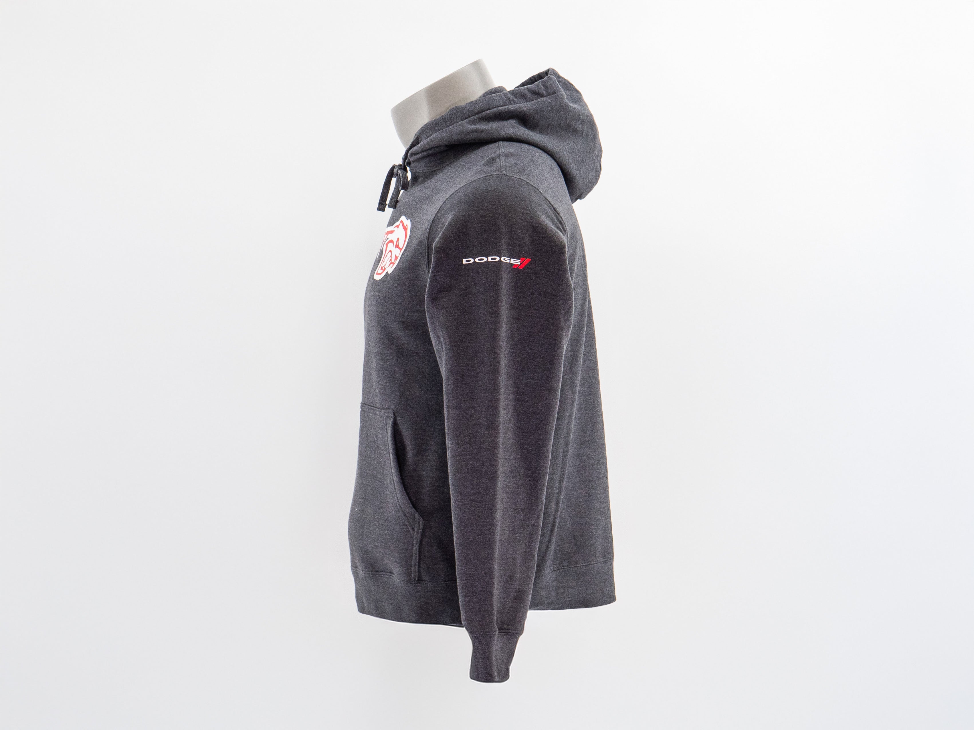 Dodge SRT Hellcat Hoodie Sweatshirt - Heather Charcoal Medium