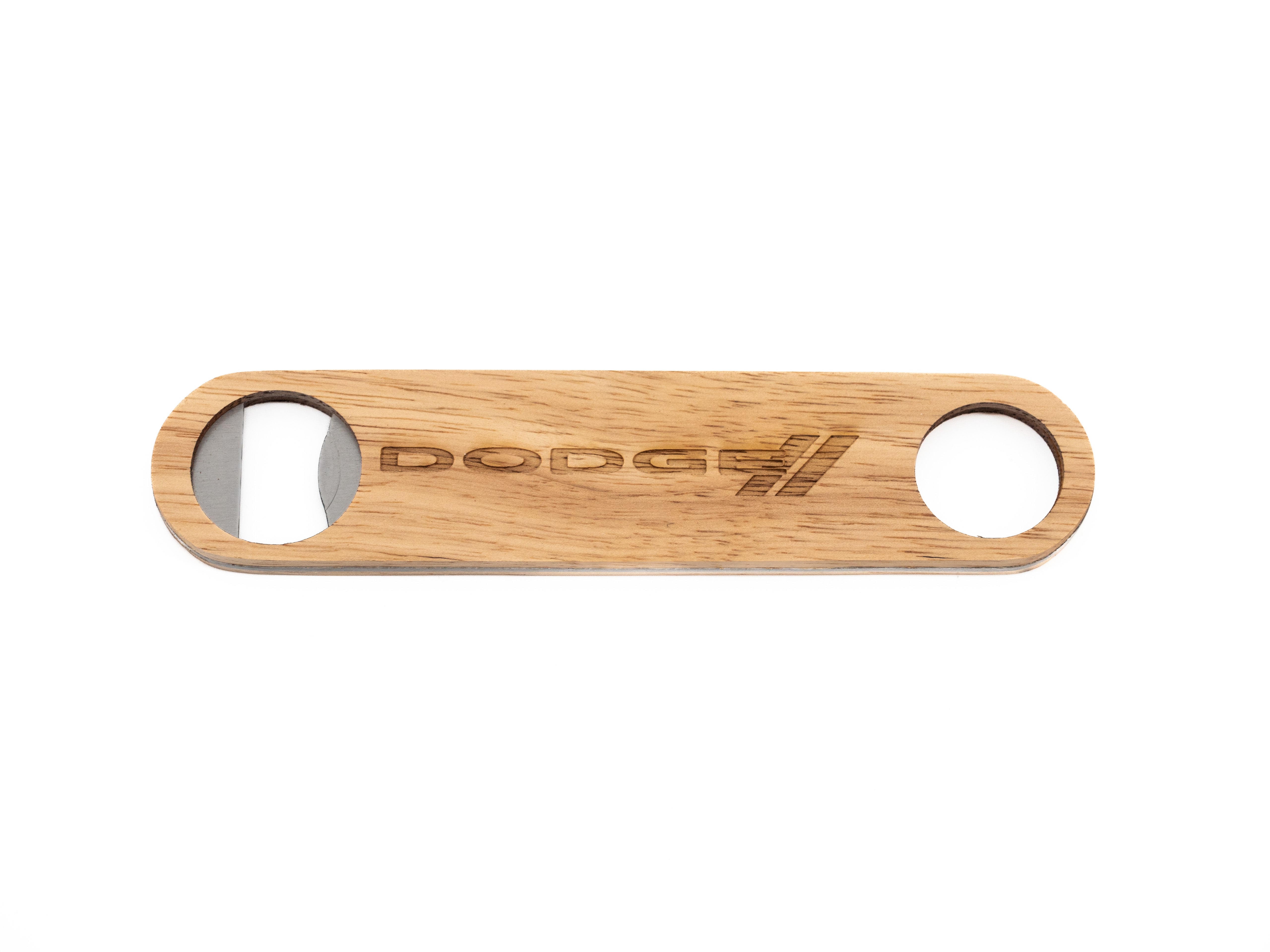 Dodge Wood Bottle Opener