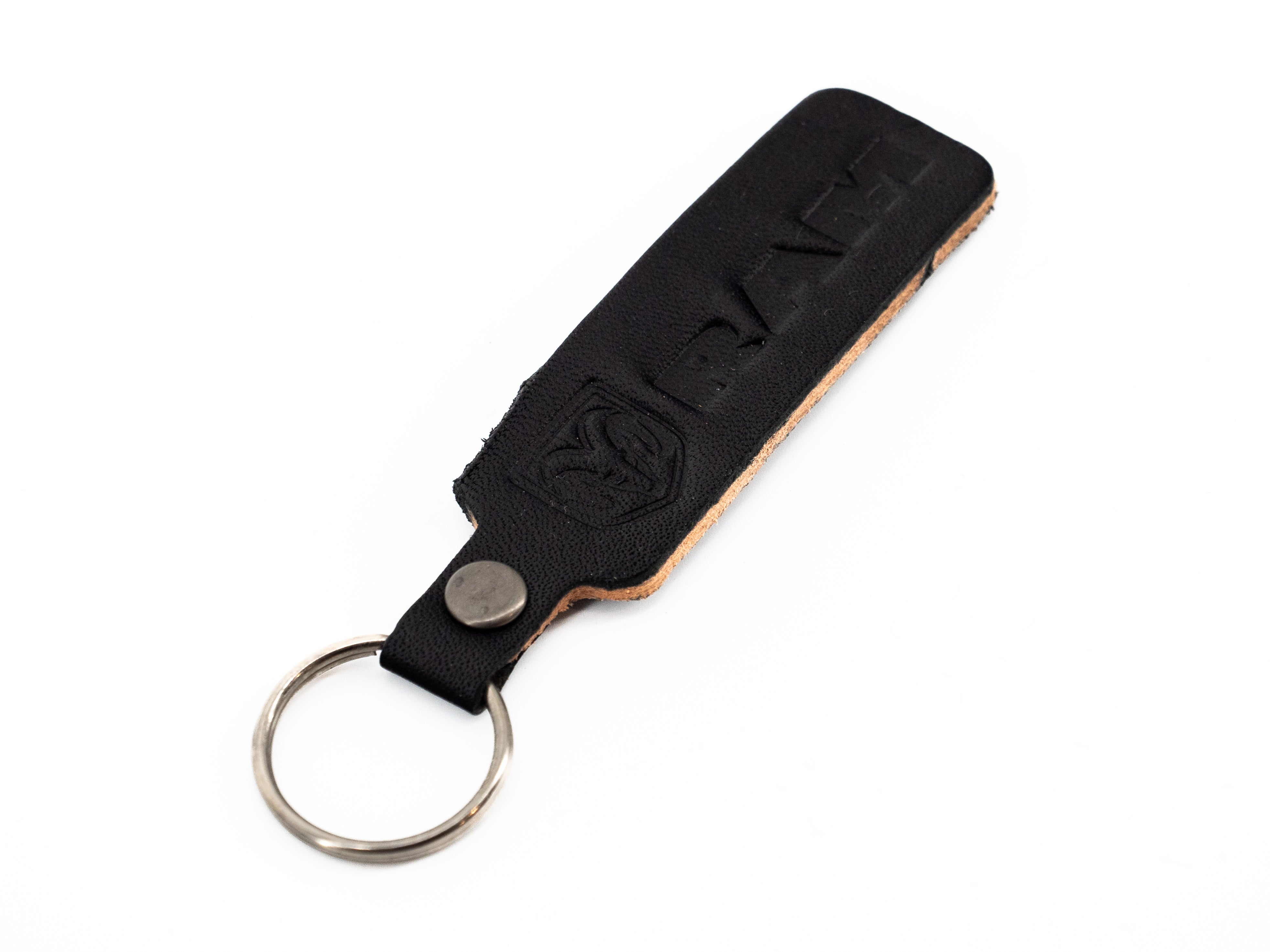 Keychain - RAM Leather Black